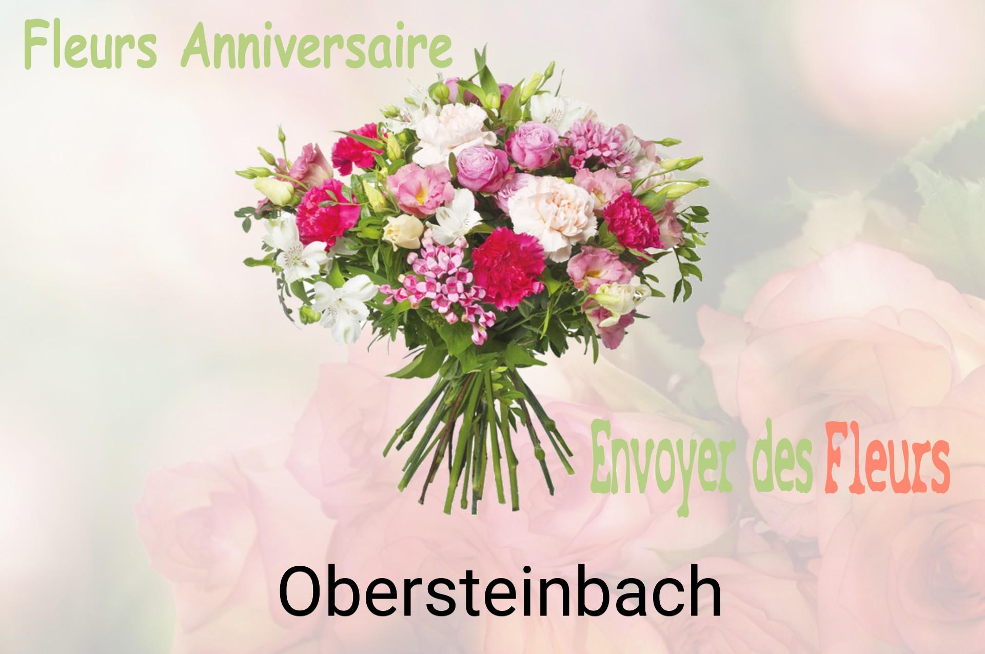 Bouquet de fleurs d’anniversaire livré à Obersteinbach