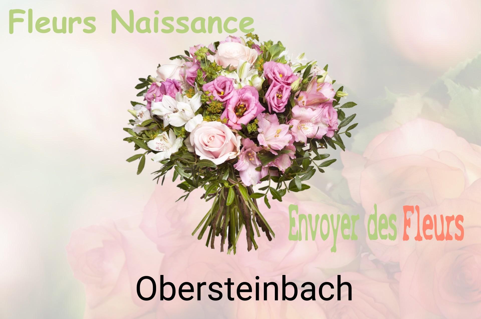 Bouquet de fleurs de naissance livré à Obersteinbach